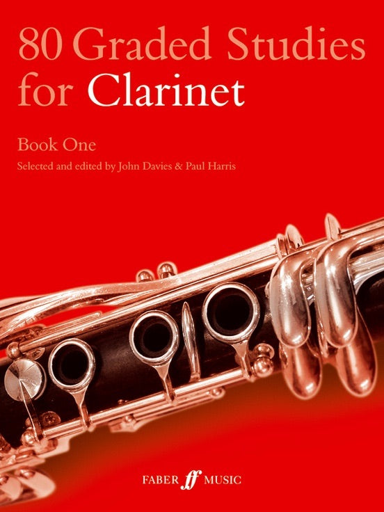 80 Graded Studies For Clarinet Book One
