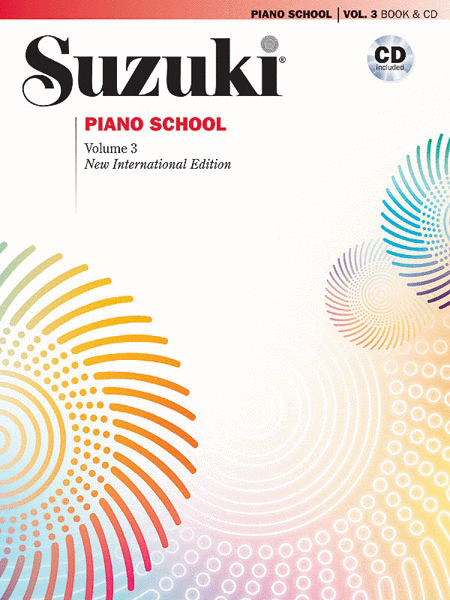 Suzuki Piano School New International Edition Piano - Volume 3 (Book/CD)