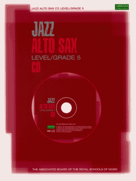 ABRSM: Jazz Alto Sax Tunes Level/Grade 5 (CD)