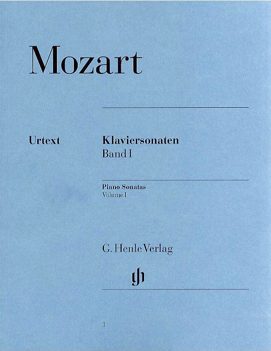 W.A. Mozart: Piano Sonatas Volume 1