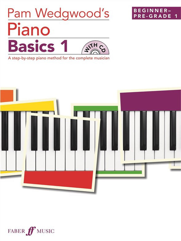 Pam Wedgwood: Piano Basics Volume 1 (Book/CD)