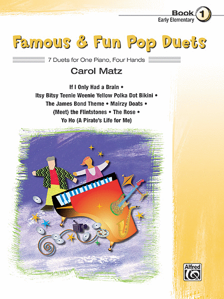 Carol Matz: Famous & Fun Pop Duets Piano Book 1