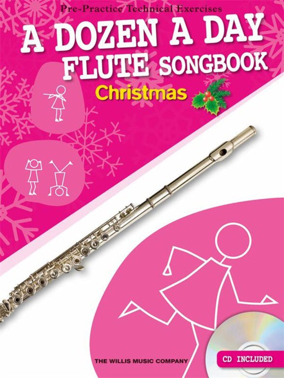 A Dozen A Day: Flute Songbook Christmas (Book/CD)