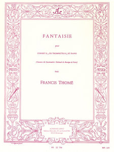 Francis Thome: Fantaisie (Cornet / Trumpet And Piano)