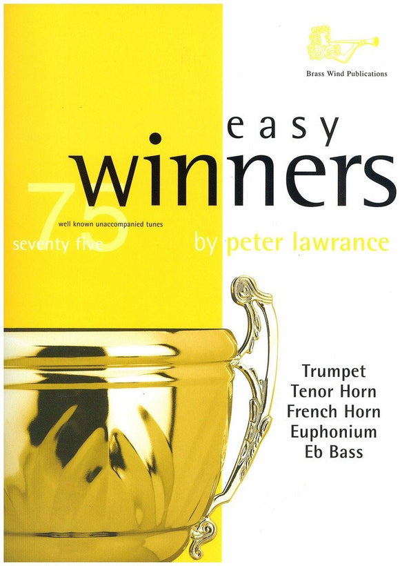 Easy Winners For Treble Brass (Book/CD)