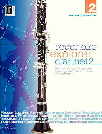James Rae: Repertoire Explorer Clarinet Book 2