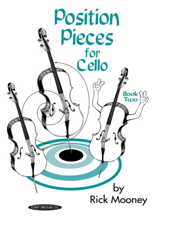 Rick Mooney: Position Pieces For Cello Book 2