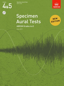 ABRSM: Specimen Aural Tests  Grades 4-5 (Book/2 CDs)