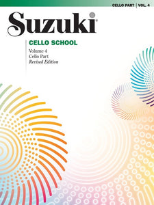 Suzuki Cello School: Cello Part Volume 4 (Revised Edition)