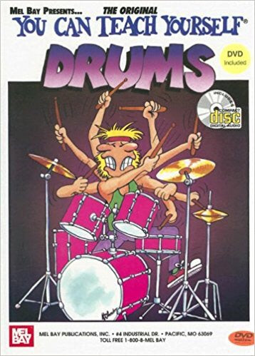 You Can Teach Yourself Drums (Book/CD/DVD)
