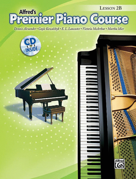 Alfred's Premier Piano Course Lesson 2B (Book/CD)