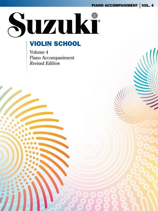 Suzuki Violin School: Piano Accompaniment Volume 4 (Revised Edition)