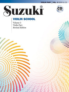 Suzuki Violin School: Violin Part & CD Volume 3 (Revised Edition)