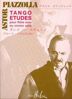 Astor Piazzolla: Tango Études Flute Or Violin Solo