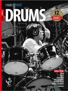 Rockschool: Drums Grade 5 2018+ (Book/Audio)