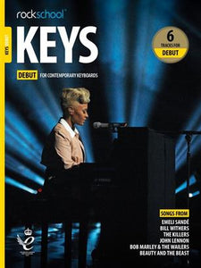 Rockschool: Keys Debut 2019 Piano Or Keyboard