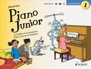 Hans-Günter Heumann: Piano Junior - Lesson Book 1 (Book/Online Media)