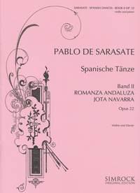 Pablo De Sarasate: Spanish Dances Op. 22 Band 2 Violin
