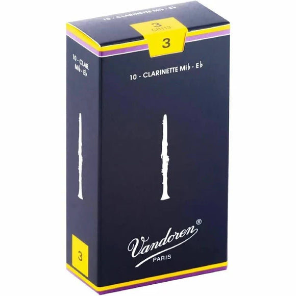 Vandoren Clarinet Reeds Strength 3