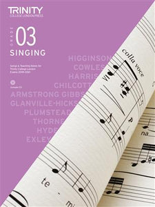 Trinity College London: Singing 2018-2021 Grade 3 (Book/CD)