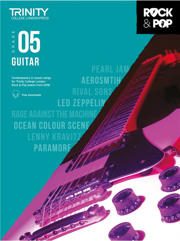 Trinity College London: Trinity Rock & Pop 2018 Guitar Grade 5