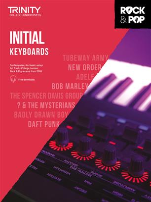 Trinity College London: Rock & Pop 2018 Keyboards Initial (Book Only)