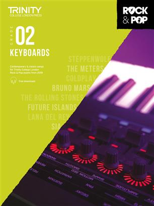 Trinity College London: Rock & Pop 2018 Keyboards Grade 2 (Book Only)