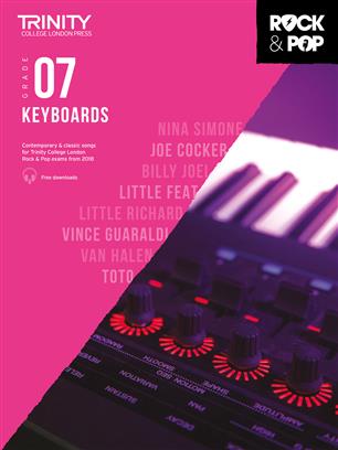Trinity College London: Rock & Pop 2018 Keyboards Grade 7 (Book Only)