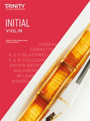 Trinity College London: Violin Exam Pieces Initial 2020-2023
