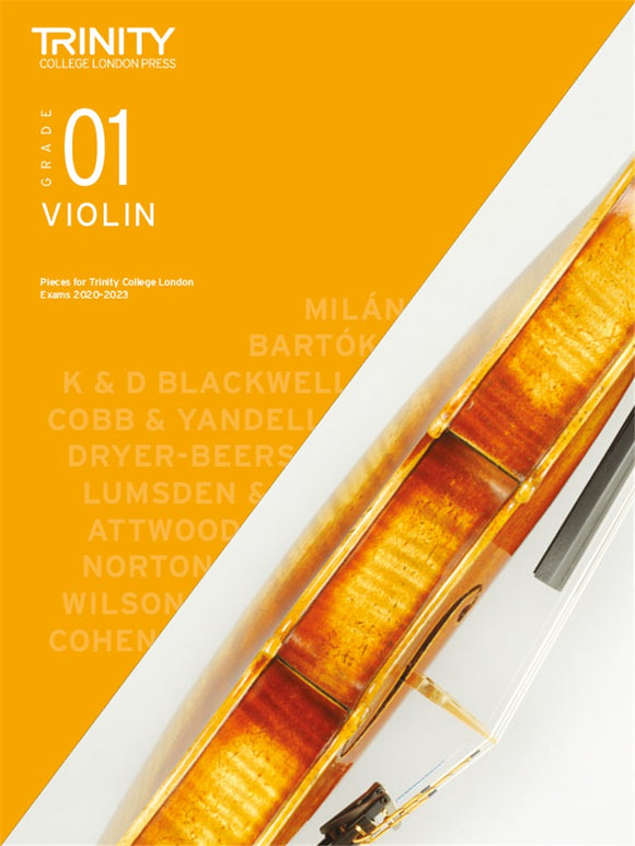 Trinity College London: Violin 2020-2023 Grade 1 Violin Solo