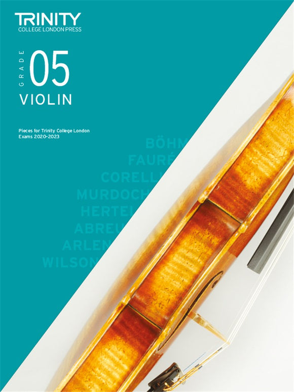 Trinity College London: Violin 2020-2023 Grade 5 Violin Solo