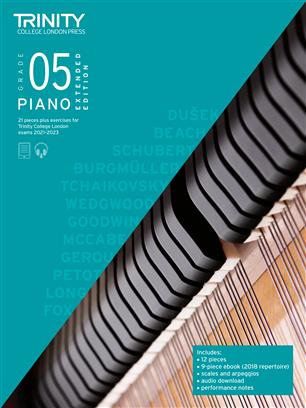 Trinity College London: Piano Exam Pieces And Exercises  2021-2023 Grade 5 Ext Ed