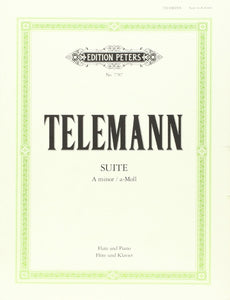 Georg Philipp Telemann: Suite in A Minor (Peters Edition)